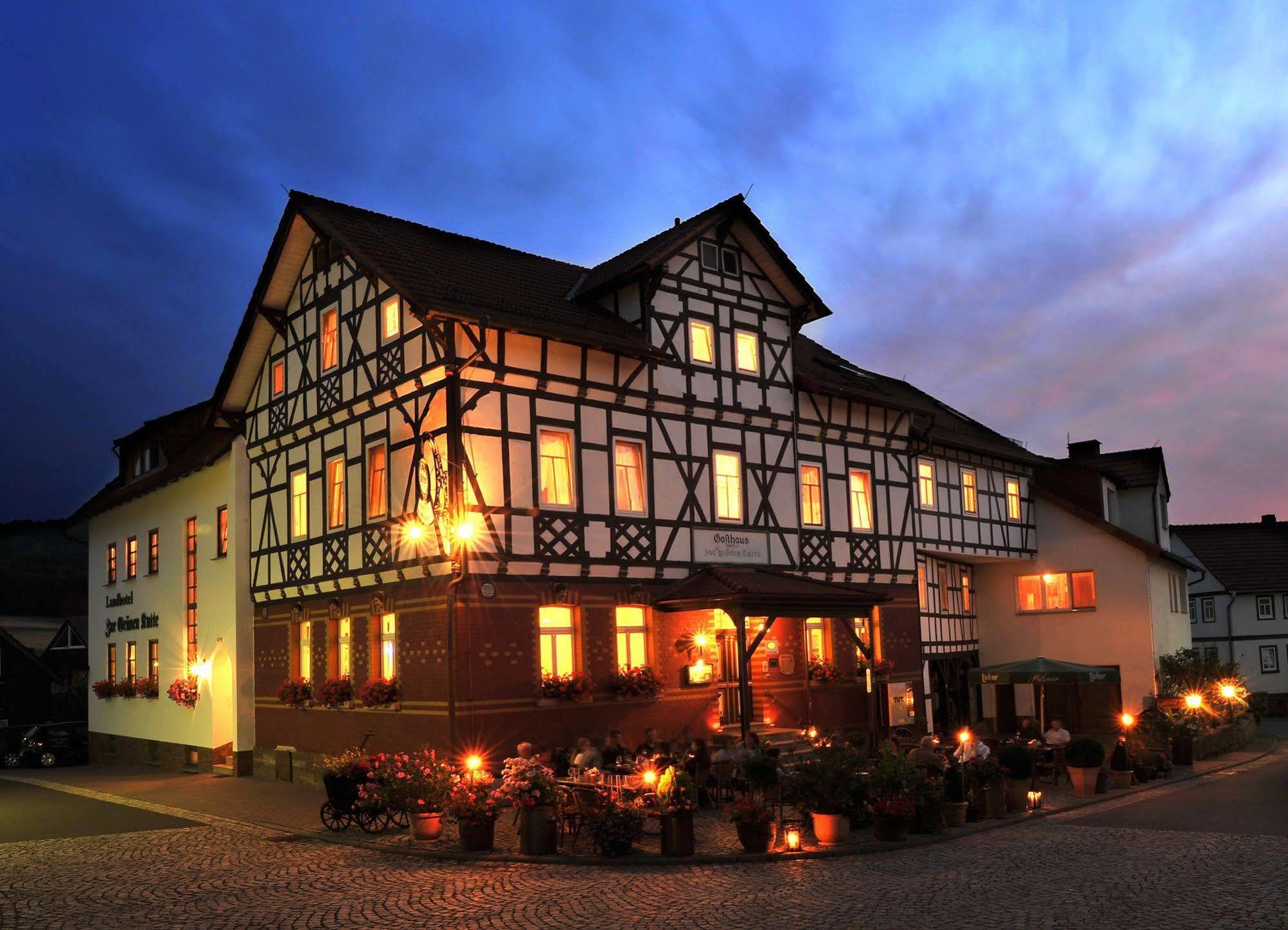 Landhotel Zur Gruenen Kutte Bernshausen Exterior photo